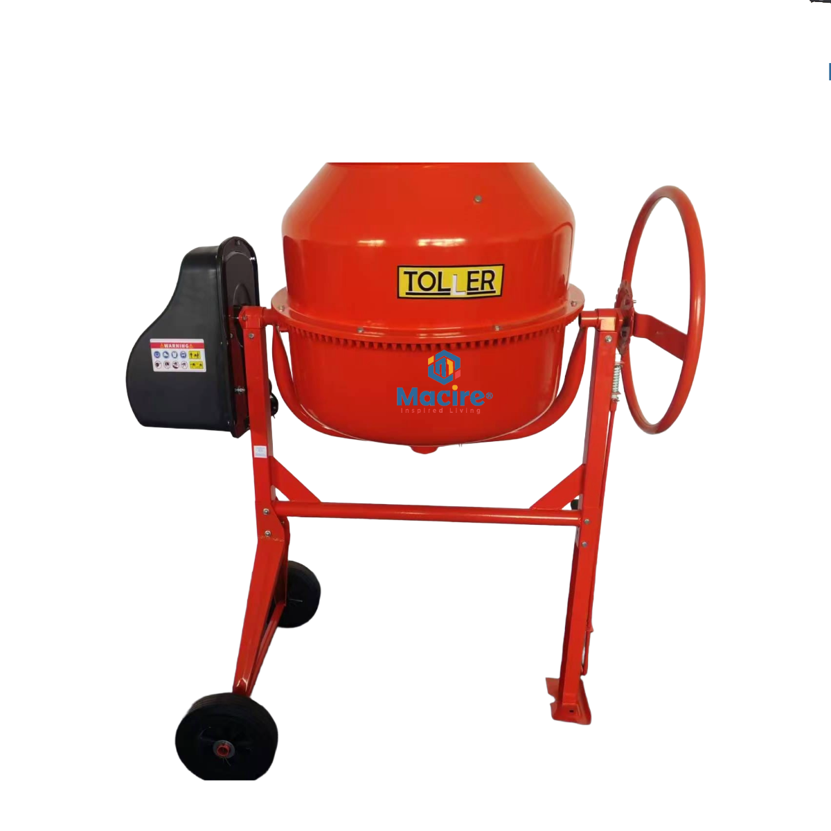 200L TOLLER Electric Concrete Mixer – Compact Powerhouse for Efficient Mixing