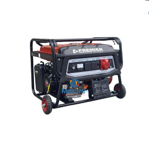5kVA Premier Electric Start Petrol Generator with Wheels – Reliable Mobile Backup Power