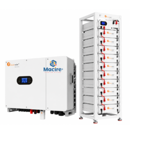 55kVA / 50kW Felicity Three-Phase High-Voltage Hybrid Inverter System with Battery Set