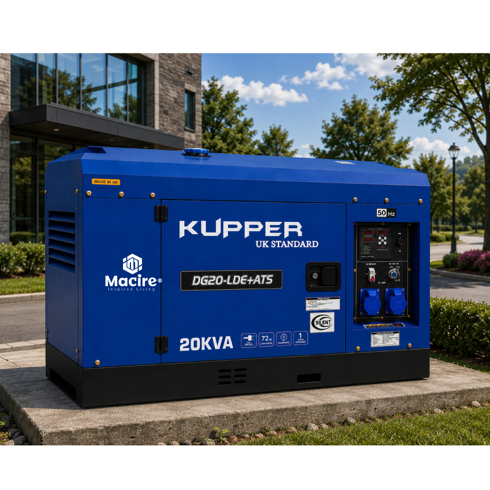 Kupper-20kva-genset1 20KVA KUPPER Silent Diesel Generator with ATS (3 Phase)