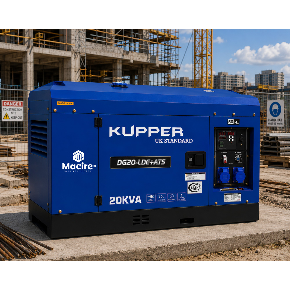 Kupper-20kva-genset3 20KVA KUPPER Silent Diesel Generator with ATS (3 Phase)