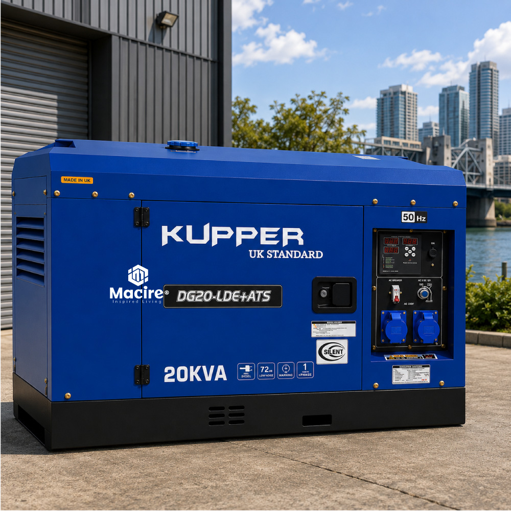 Kupper-20kva-genset5 20KVA KUPPER Silent Diesel Generator with ATS (3 Phase)