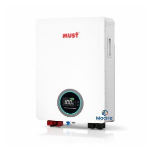 MUST LiFePO4 lithium battery powering premium residential solar home in Kenya