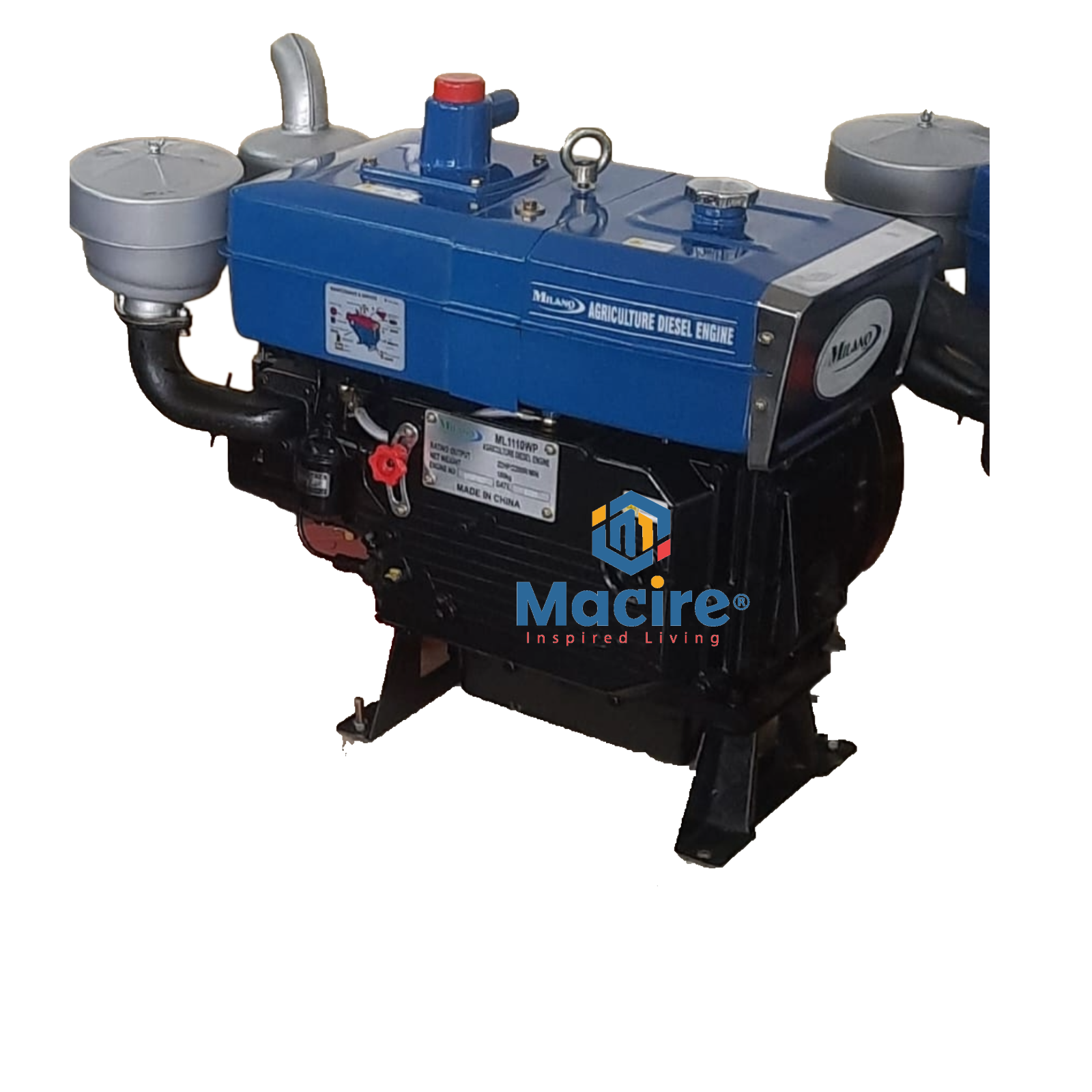 7.5HP – Milano Italia Diesel Engine ML175A – Heavy-Duty Water-Cooled