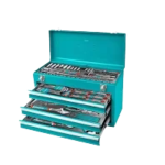 132Pcs TOTAL Tools Chest Set – Heavy-Duty Professional Hand Tools | THPTCS71321