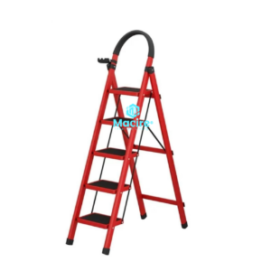 5-Step Premier Steel Folding Lightweight Multipurpose Ladder