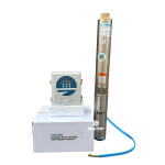 2.2Kw 7m³ 185m Doyin DC AC/DC Hybrid Borehole Submersible Water Pump - 4SDS7 2200w 3hp 7000L/h