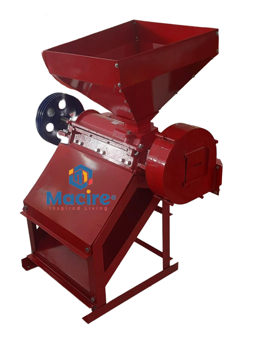 1000–1500Kg/Hr Milano Italia MMH-18A Maize Huller – Heavy-Duty, Motor-Ready (WITHOUT MOTOR)
