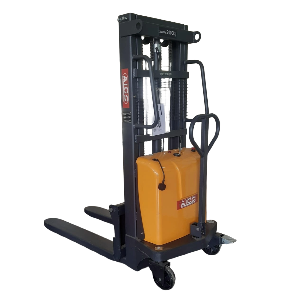 semi-electric stacker