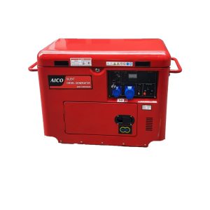 10Kva ADG10000SNA Aico Japan Diesel Generator Single Phase with ATS