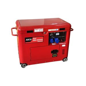 7.5Kva ADG6000SN Aico Japan Diesel Generator Single Phase without ATS