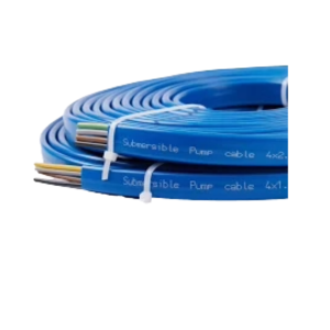 6.0mm Powermate Submersible Pump Cable 4-Core – Flexible Flat Type (Per Meter)