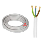 1.5mm Finlay 3 Core Flex Cable – Copper Conductors, Flexible PVC, Safe Indoor Wiring