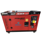 16kVA Pyramid Germany Diesel Silent Generator – Dual Output, Air-Cooled Engine, Twin Cylinder with ATS