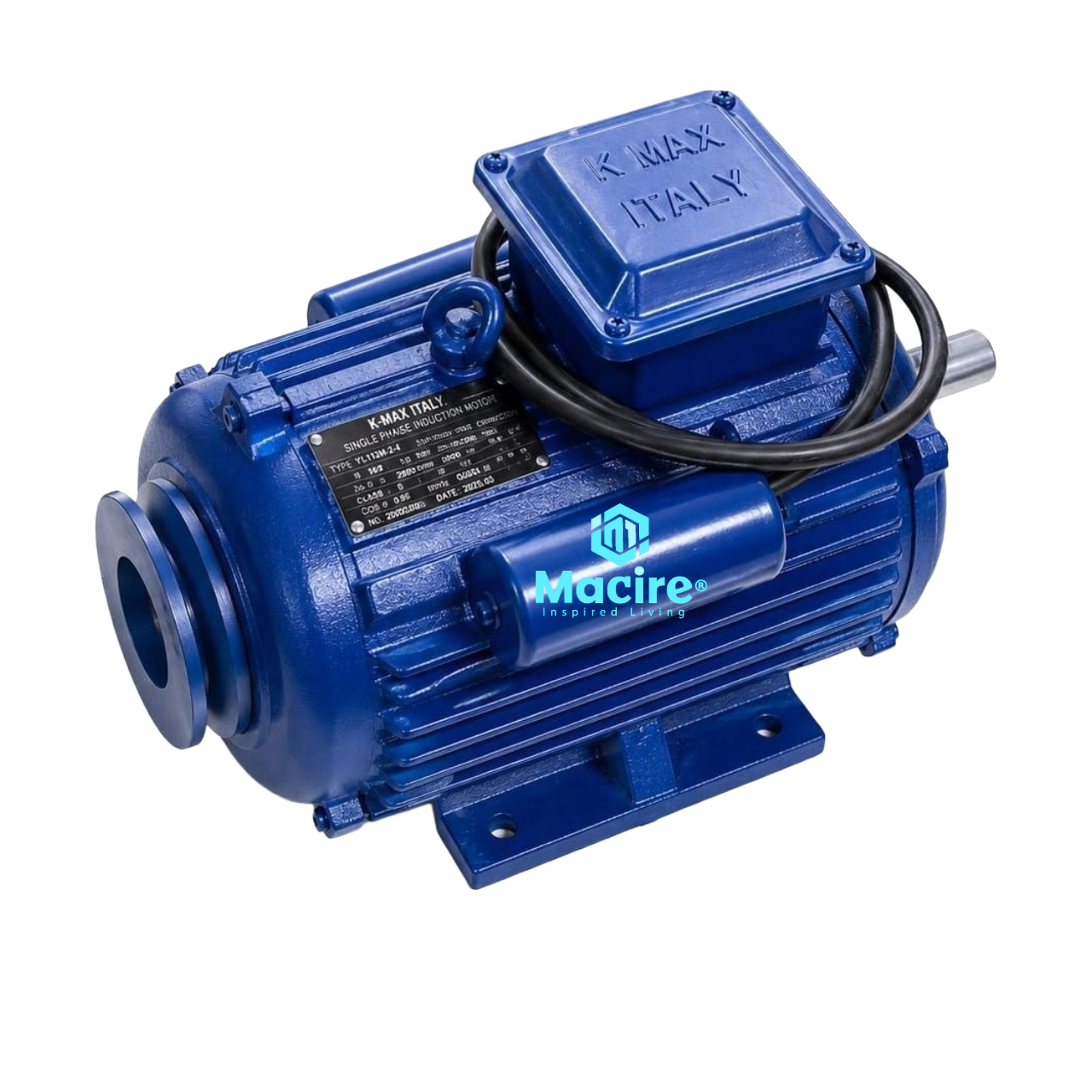 5.5HP KMAX Italy Single Phase High-Speed Copper Motor