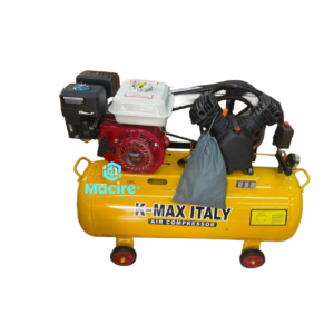 100L KMAX Italy Petrol Air Compressor – 7.5HP Engine, Heavy-Duty 8 Bar (116 PSI)