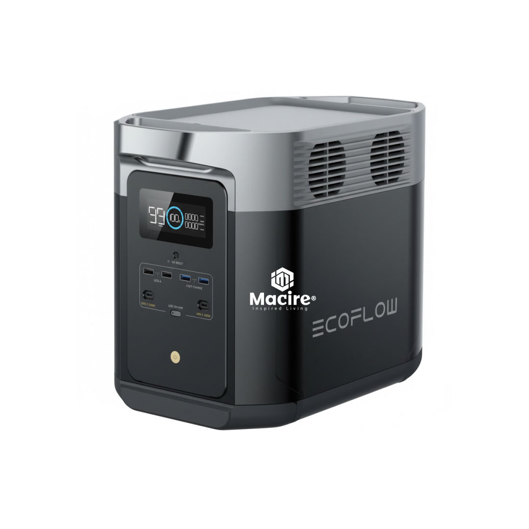 2kW EcoFlow EFE2000 Portable Power Station – LiFePO₄, UPS Mode, Solar Compatible