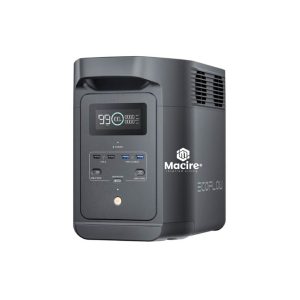 800W EcoFlow EFE980-UK Portable Power Station – LiFePO₄ Battery, UPS Mode, 6-in-1 Rechargeable Fan