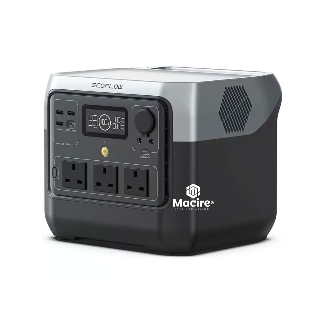 800W EcoFlow River 2 Pro Portable Power Station – LiFePO₄, 70-Min Fast Charge, 1600W X-Boost