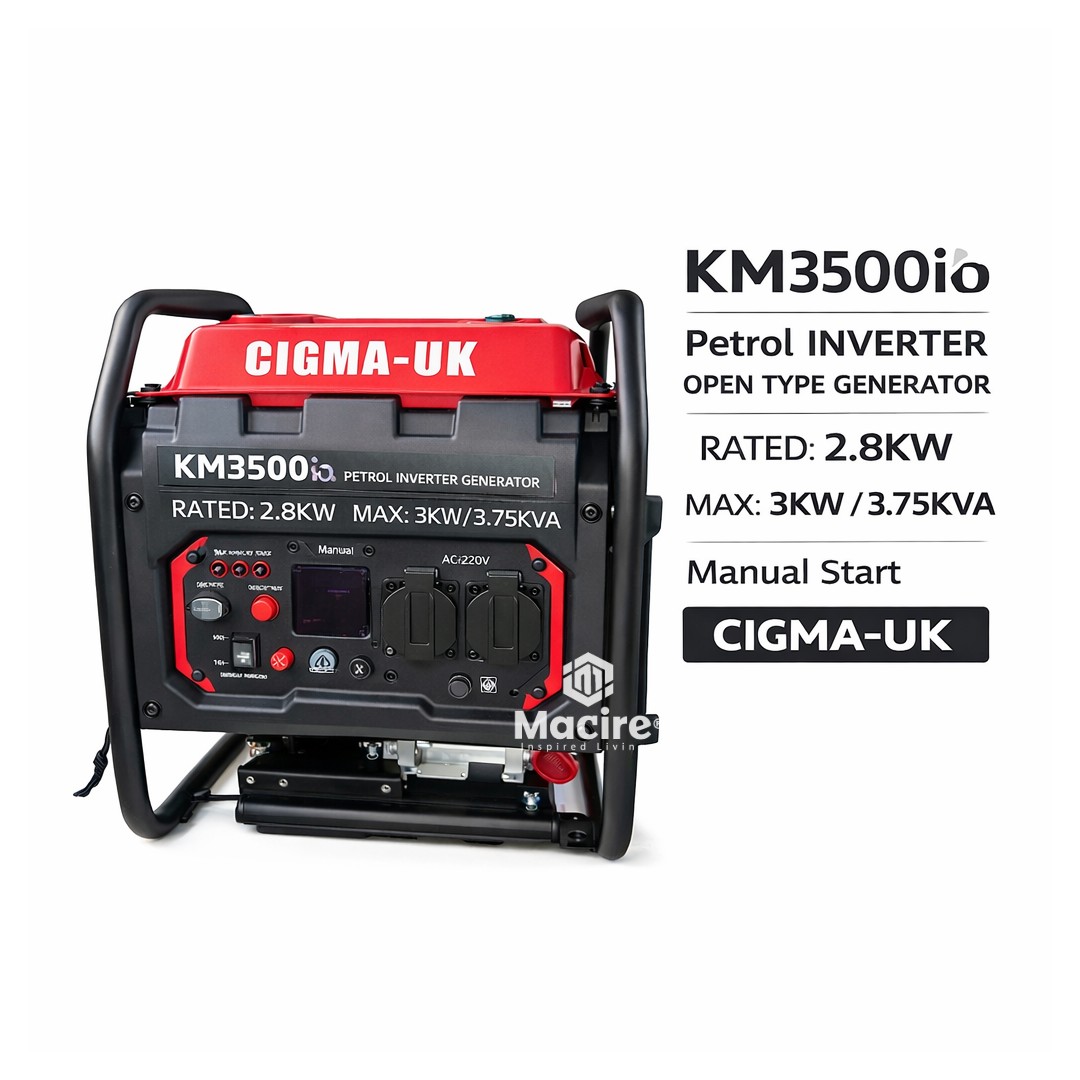 Cigma Inverter Gen set 3.75Kva 2 Open type gasoline inverter generator