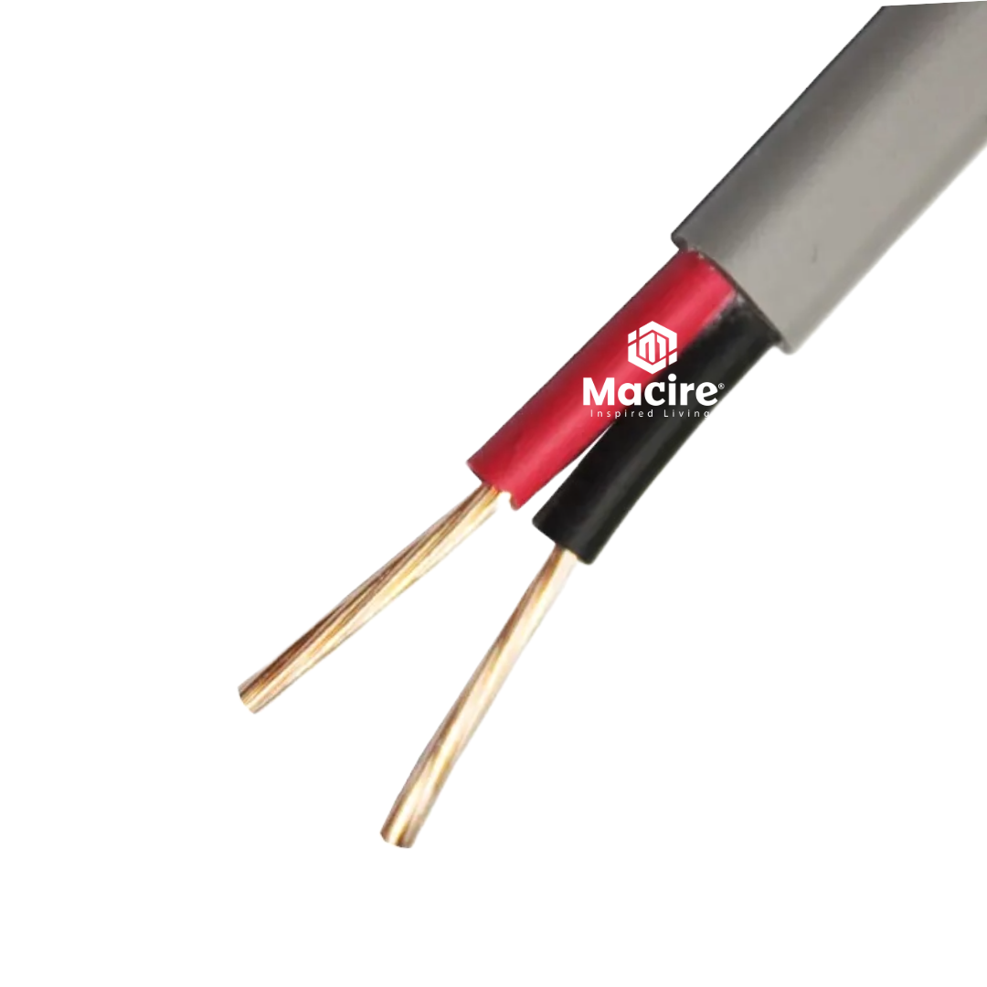1.5mm Twin Flat Cable – West (Per Meter)