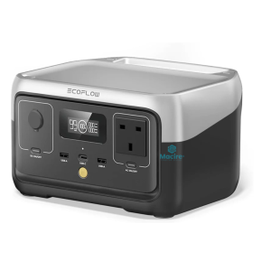 300W EcoFlow River 2 Portable Power Station ZMR600-B-UK – LiFePO4, 60-Min Fast Charge, 600W Surge, Solar Ready (5005301008)