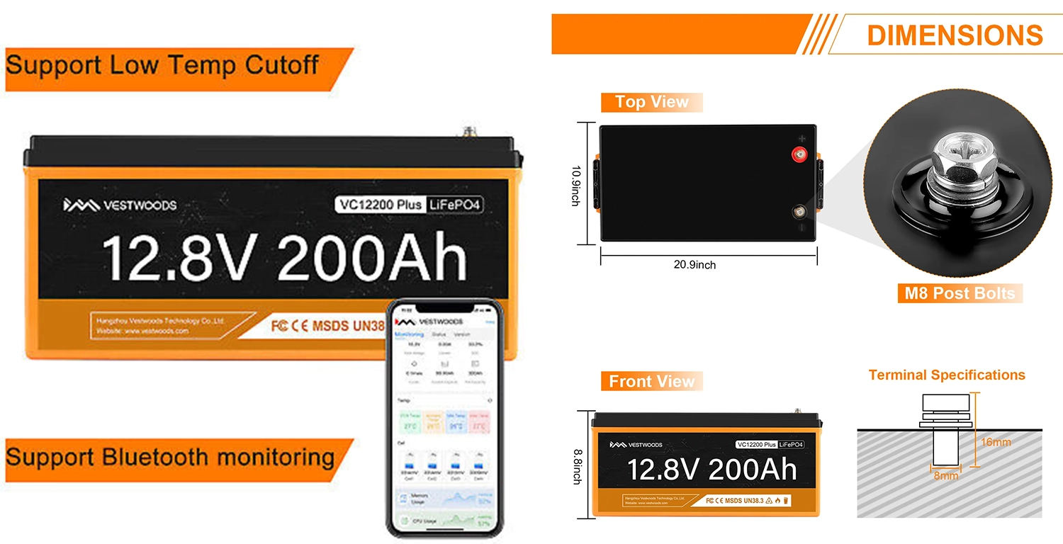Vestwoods-12V-200Ah-Lithium-Battery-2.56kwh-in-Kenya