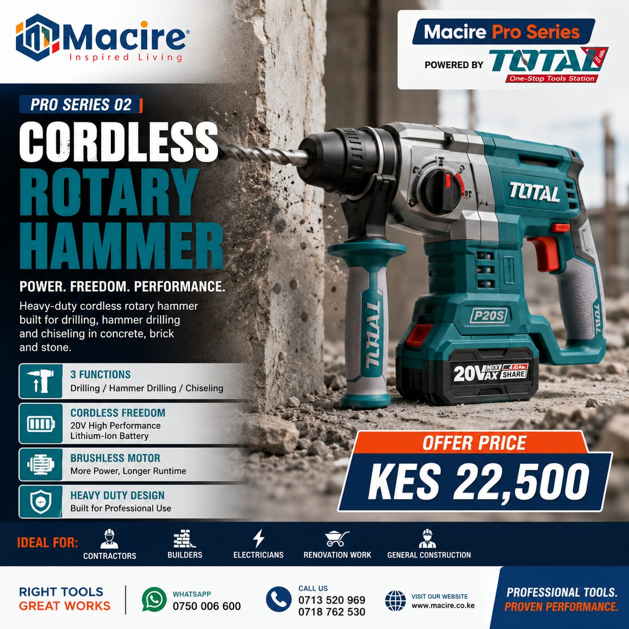 pro series 20v rotary hammer pro series 20v rotary hammer