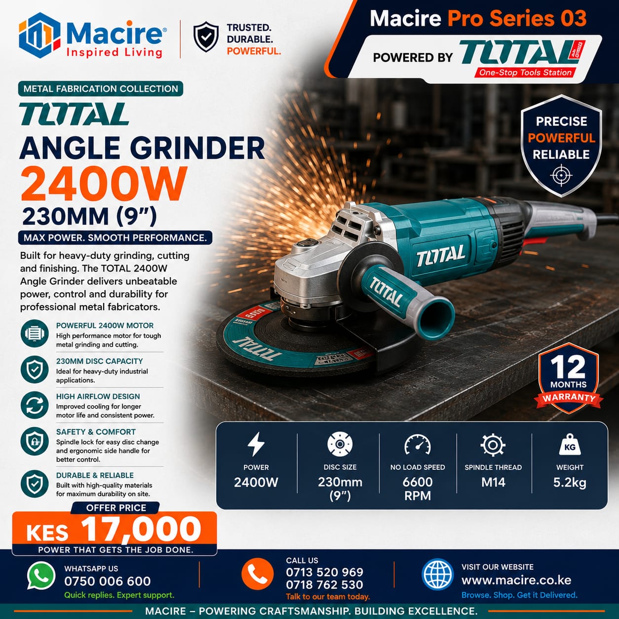 2400w total angle grinder 2400w total angle grinder