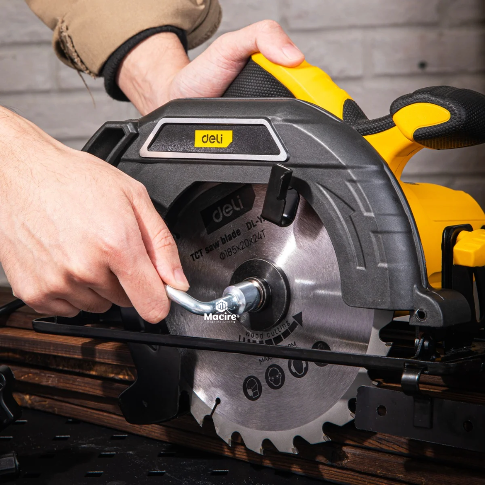 1300W 185mm Deli Circular Saw EDL-YJ185-E1 (3)