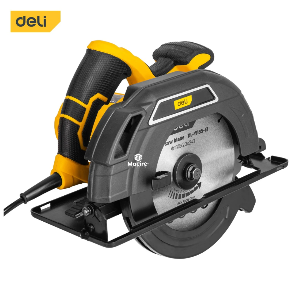 1300W 185mm Deli Circular Saw EDL-YJ185-E1 (7)