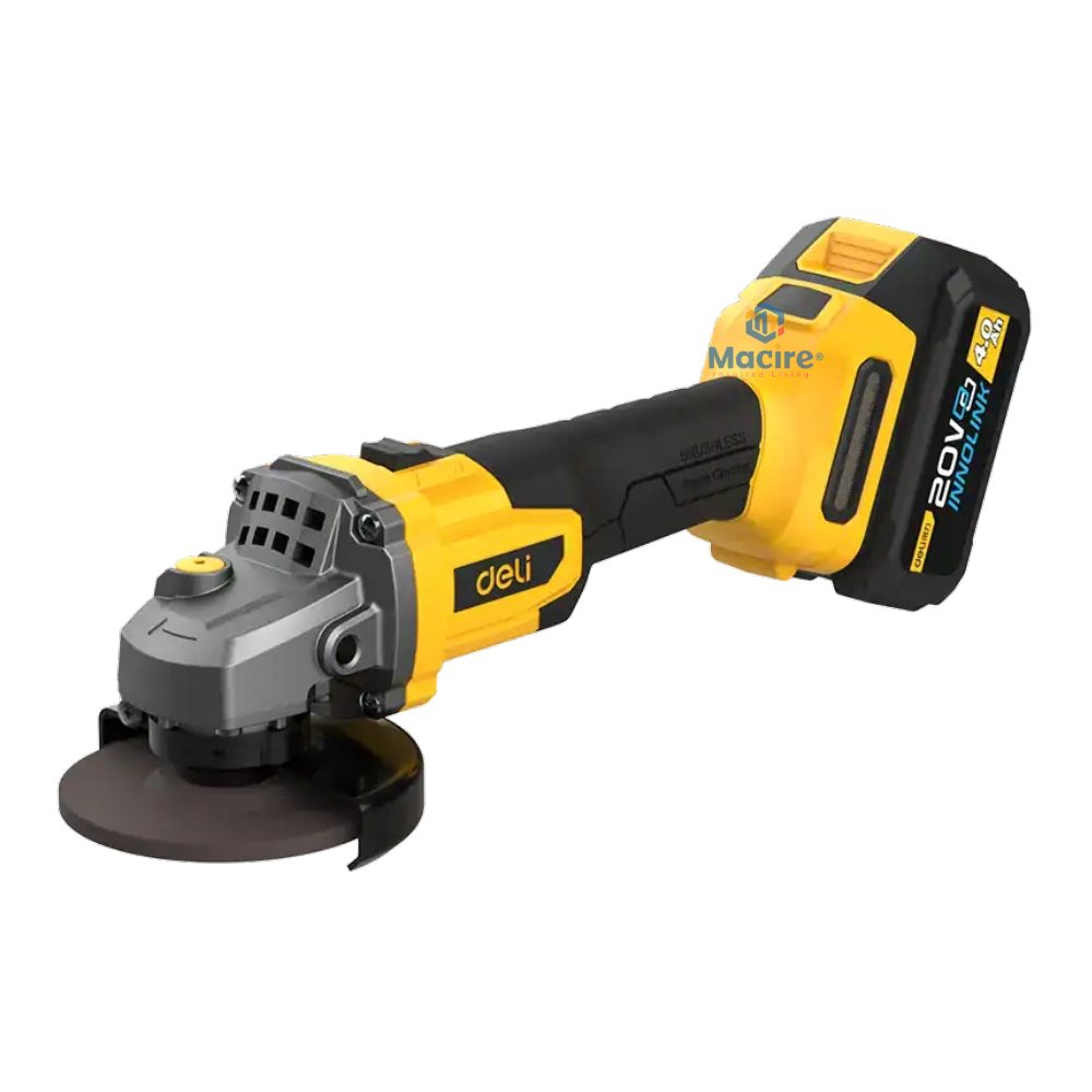 20V 115mm Deli Brushless Cordless Angle Grinder EDC601 1 Deli power tools Macire