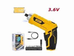 3.6V Deli Lithium-Ion Cordless Screwdriver EDL-DP04-E2B1 2