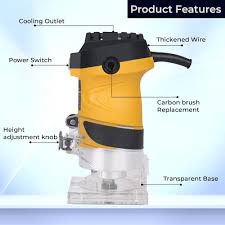 550W 6mm Deli Laminate Trimmer EDL-XB06-E1 2