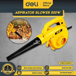 Deli EDL-GF35-E1 600W Electric Air Blower – 15,000rpm, 2.5m³/min Air Volume, Heavy-Duty Dust Cleaning