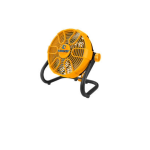 20V 11" Deli Cordless Fan – Brushless Motor, Quiet Breeze, Portable Cooling EDC820Z