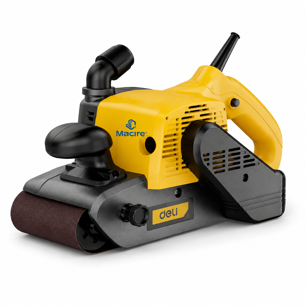 100×610mm Deli Belt Sander – 1200W Power for Heavy-Duty Finishing