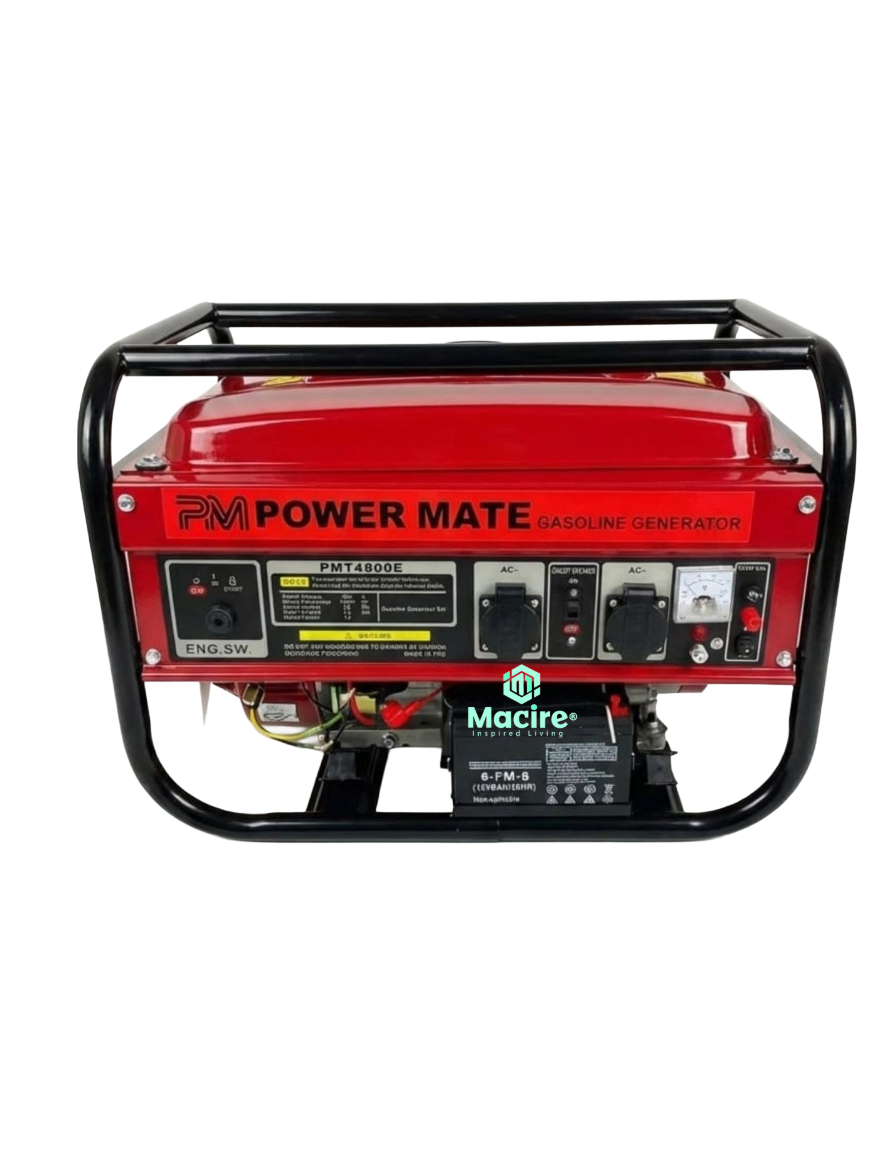 2.4kW Powermate Petrol Generator – PMT3800, AVR Control, Copper Alternator