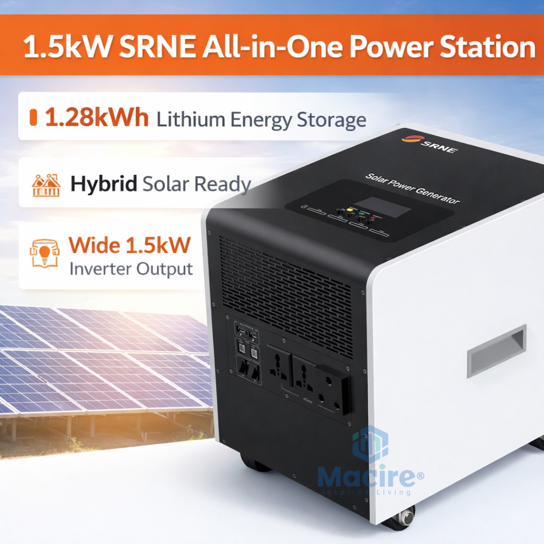 SRNE 1.5Kw All-in-One Power Station 1.5kW SRNE all in one power station Kenya
