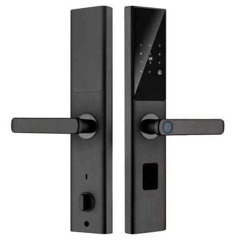 1 (5) Smart door lock with keypad and RFID access