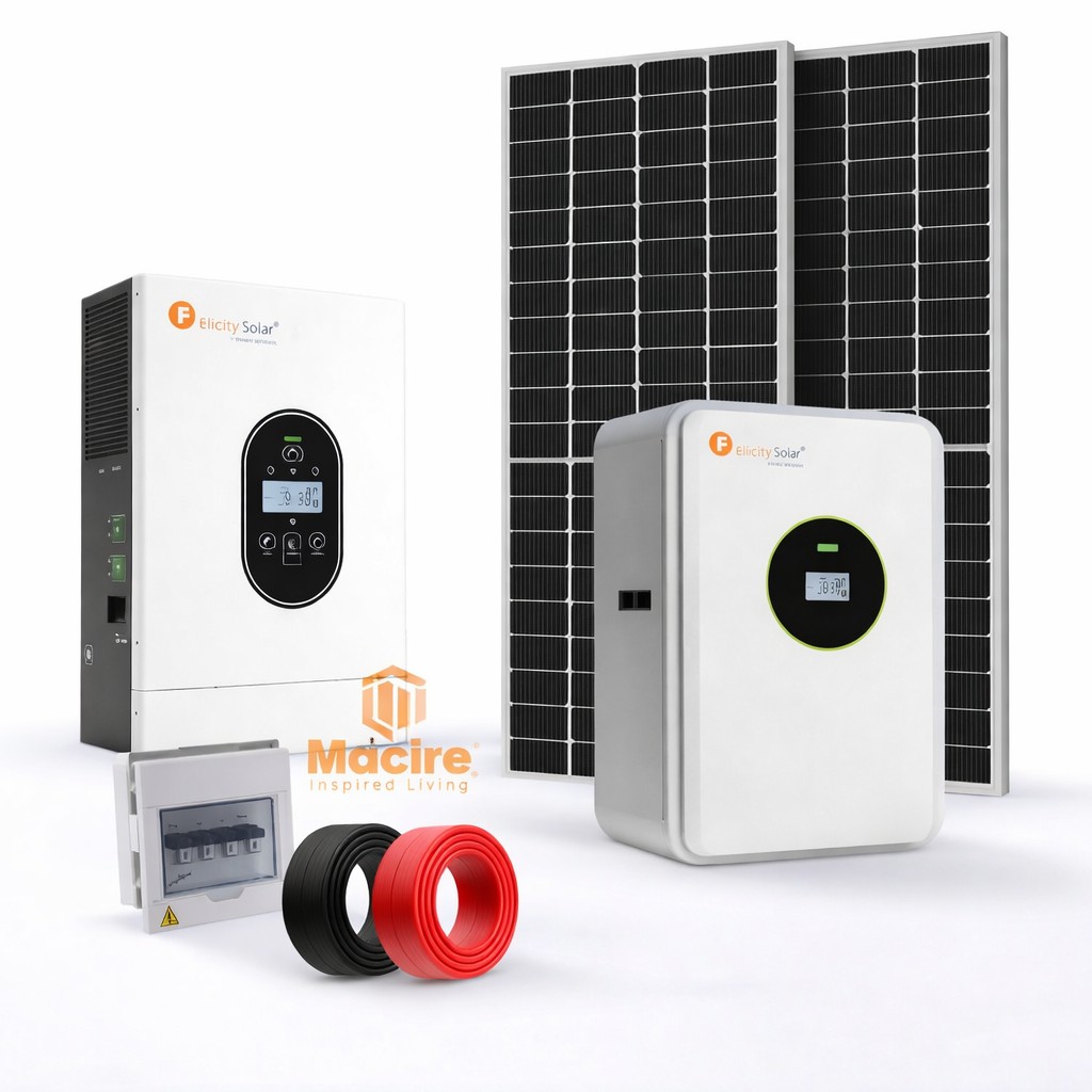 4kVA Felicity lithium solar kit