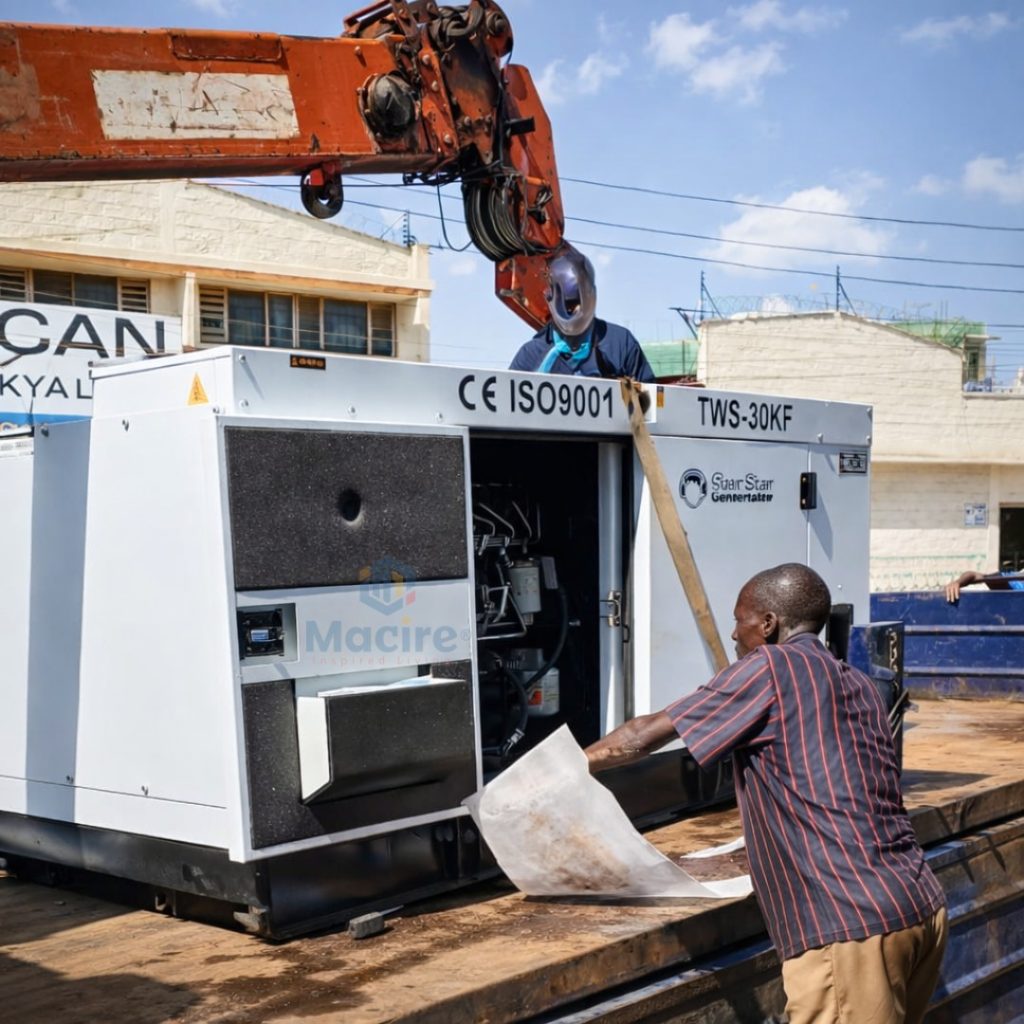41KVA Pulsar Water Cooled Diesel Silent Generator – Machakos Installation