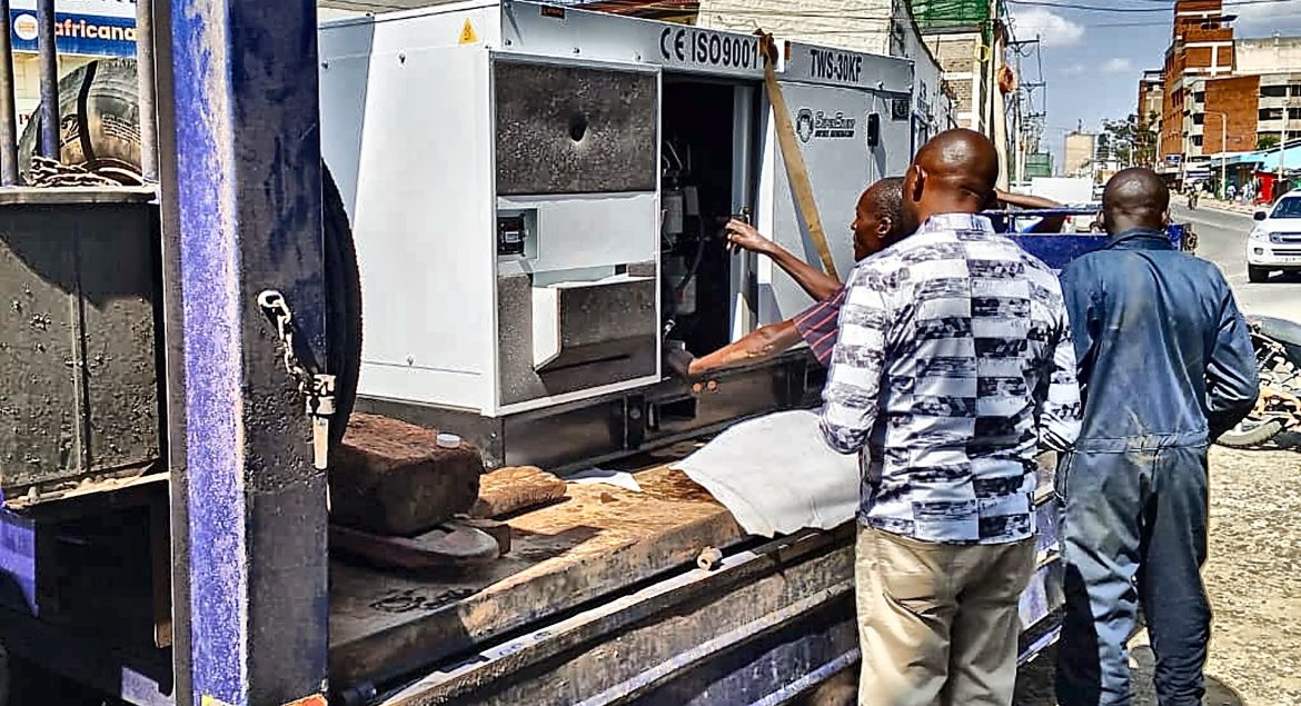 41KVA Pulsar Water Cooled Diesel Silent Generator – Machakos Installation