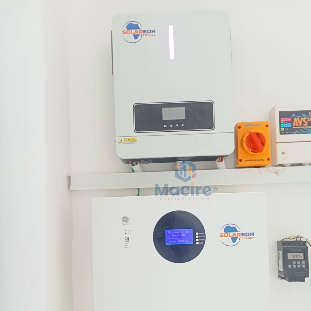 6kW Hybrid Solar Power System Installation – Kiserian