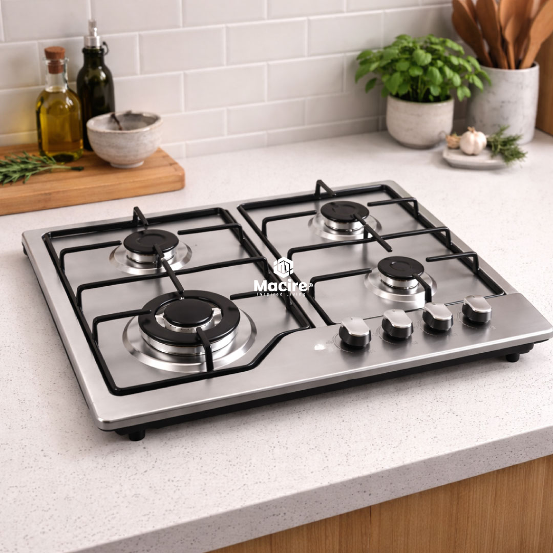 Bolesi-H59-46016-Built-in-Gas-Hob1 4 burner tempered glass gas hob Kenya