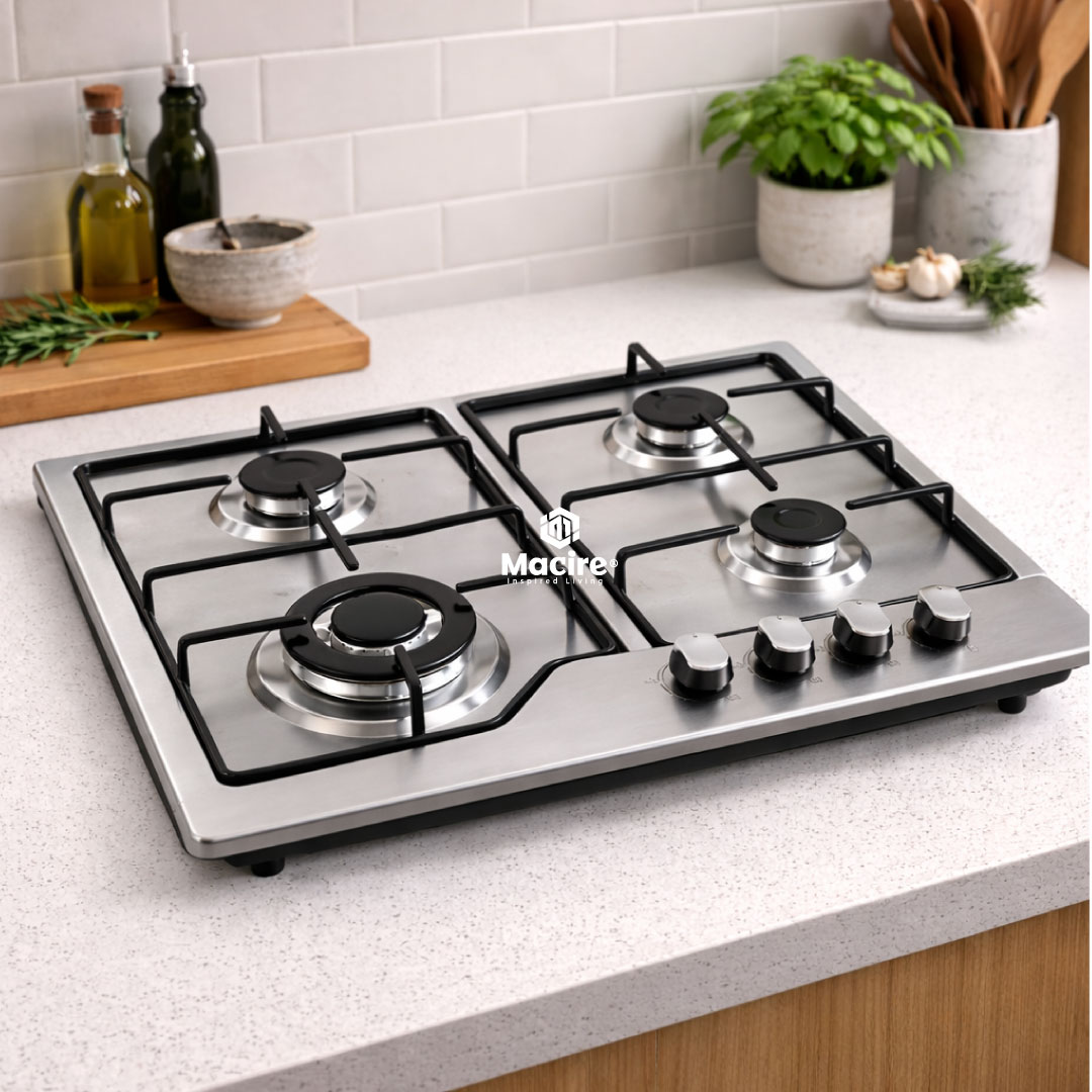 Bolesi-H59-46016-Built-in-Gas-Hob33 4 burner tempered glass gas hob Kenya