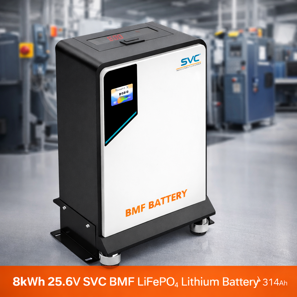 SVC BMF 25.6V 314Ah LiFePO4 battery supplied in Kenya by Macire SVC BMF 25.6V 314Ah LiFePO4 battery supplied in Kenya by Macire