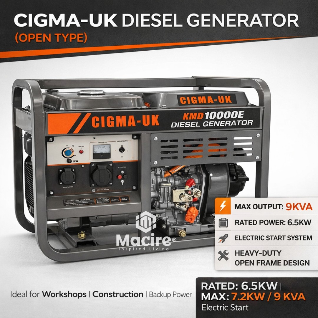 Cigma Open Diesel Gen set