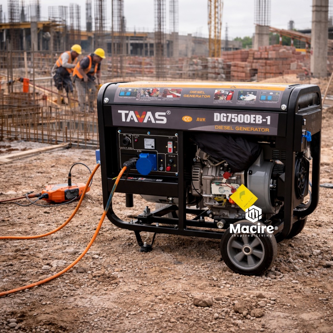 Tavas open type diesel generator supplied by Macire Tavas open type diesel generator supplied by Macire