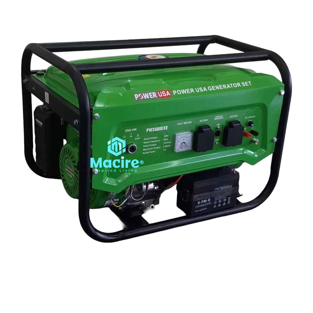 POWER USA PU2500EXE 2.8kVA petrol generator